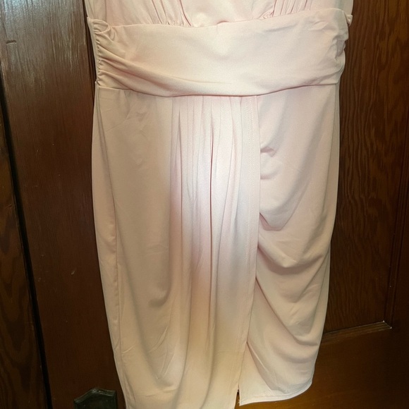 Venus Women’s Blush Pink Midi Dress Size Medium - Picture 3 of 4